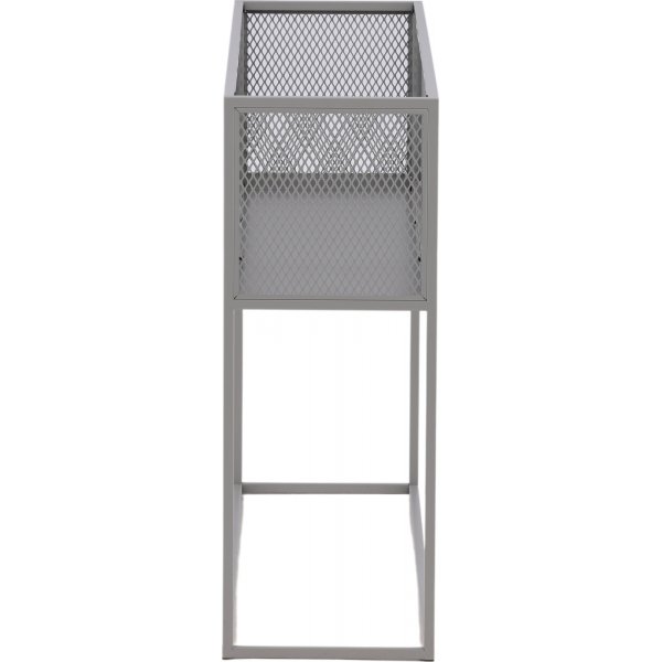 Teo-Reliefregal - Hellgrau