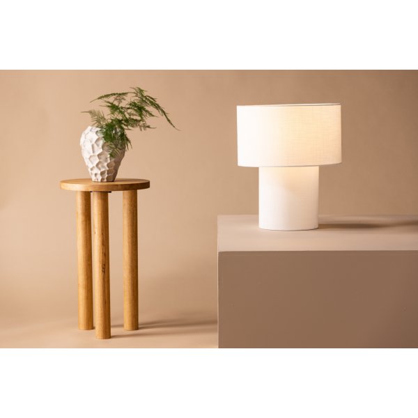 Globia Tischlampe - Beige