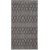 Flachgewebter Teppich Casey Grau/Schwarz - 80x240 cm