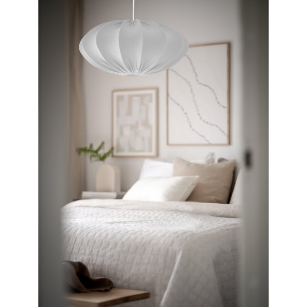 Rosa Deckenlampenschirm - Wei� - 60 cm