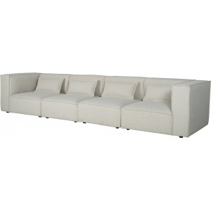 Nees Modulsofa aus Boucl - 4-Sitzer-Sofa aus Boucl