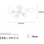 Camflo Deckenleuchte 10395 - Kupfer