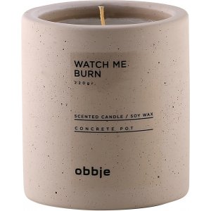 Watch Me Burn Duftkerze gro - Beige