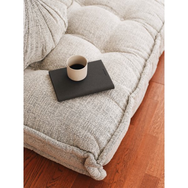 Boho-Hocker - Grau Boho-Hocker - Grau