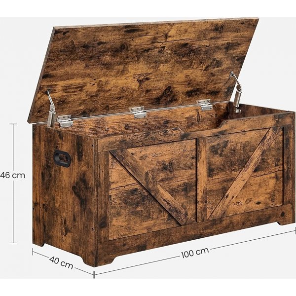 Zeke Aufbewahrungskiste - Braun