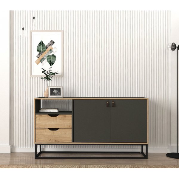 Dolores Sideboard - Saphir/Anthrazit