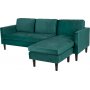 Sofa Firenze aus grnem Samt