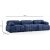 Petite 3-Sitzer-Sofa - Blau