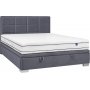Maison 160x200 cm grauer Bettrahmen mit Stauraum im Bett