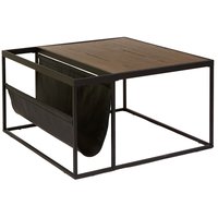 Felipe quadratischer Couchtisch - braunes Eichenfurnier Felipe quadratischer Couchtisch - braunes Eichenfurnier