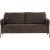 Indigo 2-Sitzer-Sofa - Braun