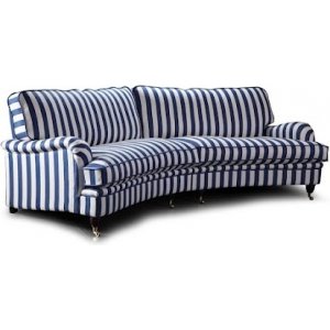 Howard Luxor XXL geschwungenes 5-Sitzer Sofa 300 cm - Farbe whlbar!