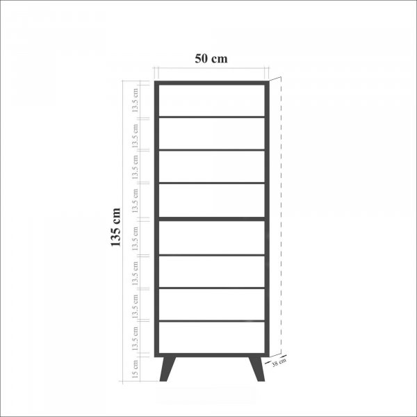 Filinta Schuhschrank Schmetterling - Sonoma Eiche Filinta Schuhschrank Schmetterling - Sonoma Eiche