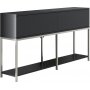 Lord Sideboard - Anthrazit/Silber
