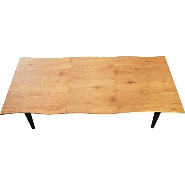 Fresno Esstisch 120-180 cm - Artisan Eiche/schwarz