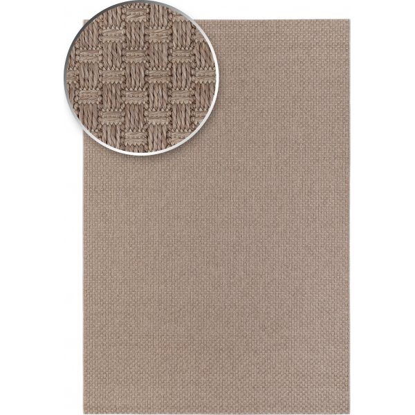 Flachgewebter Pampero-Teppich aus Leinen Flachgewebter Pampero-Teppich aus Leinen