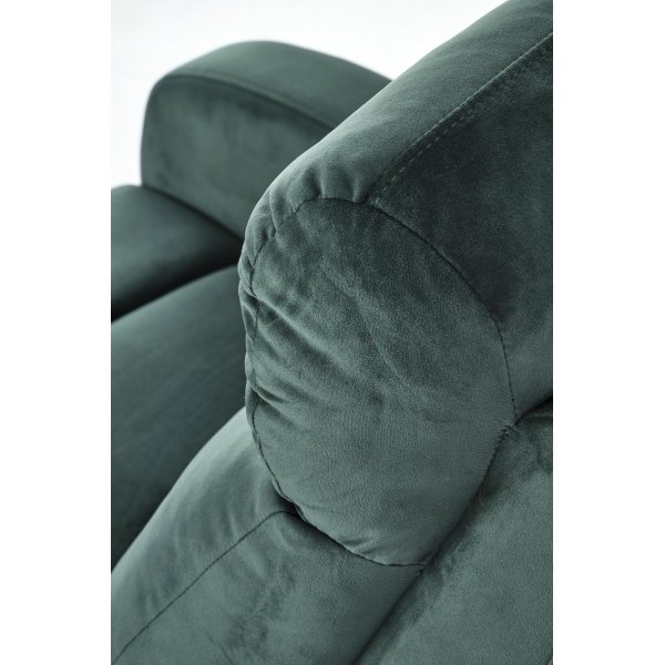 Relaxsessel Wonder aus grünem Samt Relaxsessel Wonder aus grünem Samt