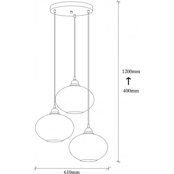 Smoke Deckenleuchte 51 - Schwarz Smoke Deckenleuchte 51 - Schwarz