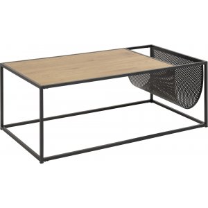 Seaford Couchtisch 110 cm - Eiche/schwarz