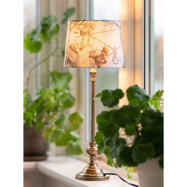 Andrea Crab Catch Tischlampe - Antikmessing Andrea Crab Catch Tischlampe - Antikmessing