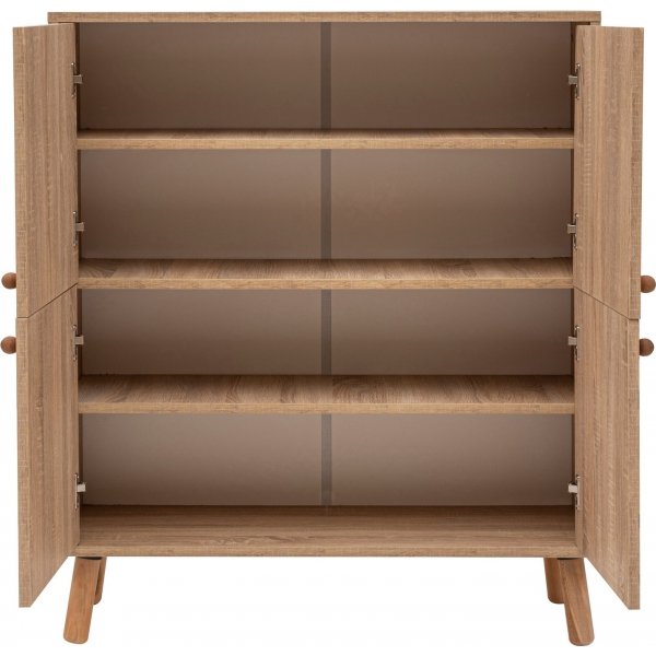 Leva Form Kleiderschrank - Kiefer COPY