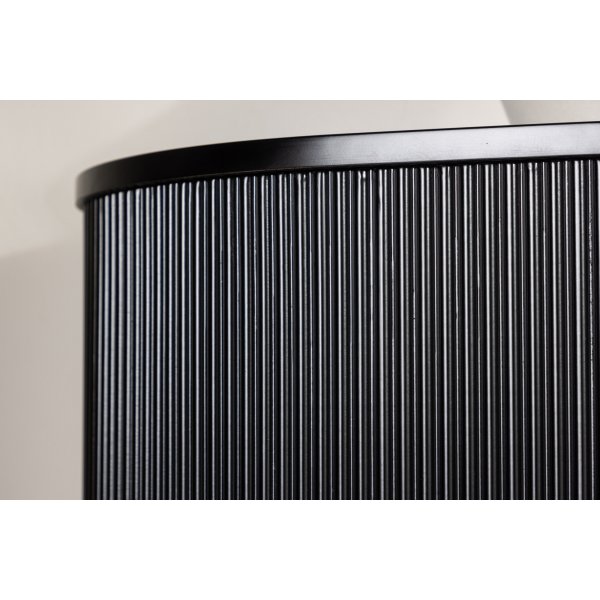 Loca wandh�ngender Beistelltisch 120 x 45 cm - Schwarz