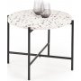 Sidewalk Couchtisch 50 cm - Terrazzo/schwarz