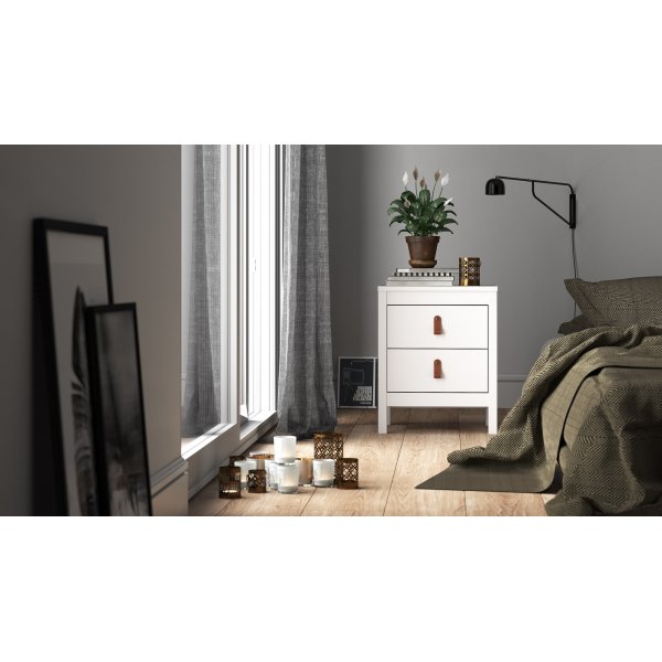 Nachttisch Madrid - Wei
