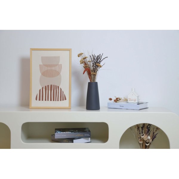 Konische Vase - Anthrazit Konische Vase - Anthrazit