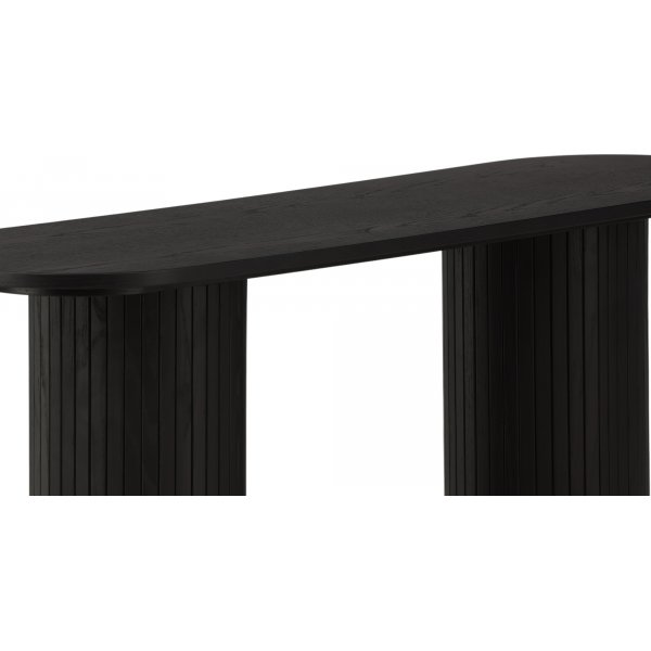 Bianca Konsolentisch 130 x 40 cm - Schwarz