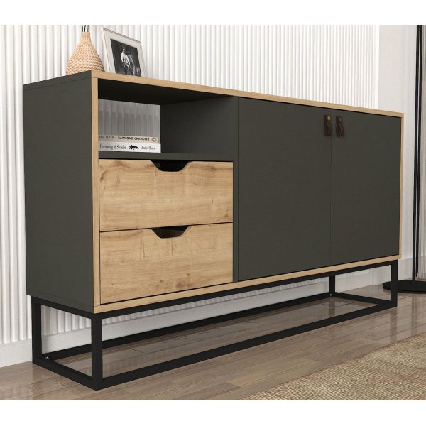 Dolores Sideboard - Saphir/Anthrazit Dolores Sideboard - Saphir/Anthrazit