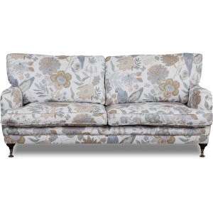 Spirit 3-Sitzer-Sofa Howard aus Stoff mit Blumenmuster - Eden Parrot White