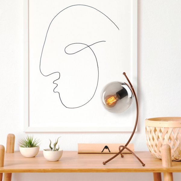 Tischlampe Yay - Kupfer