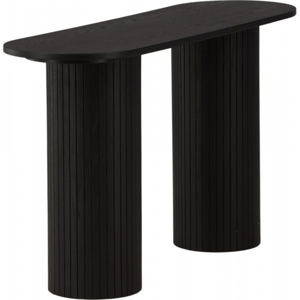 Bianca Konsolentisch 130 x 40 cm - Schwarz