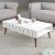 Lyon Couchtisch 105 x 60 cm - Wei/Walnuss