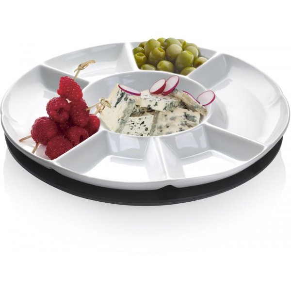 Tapasschale fr den tglichen Gebrauch - Wei/Schwarz