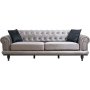 Polyanna 3-Sitzer-Sofa - Grau