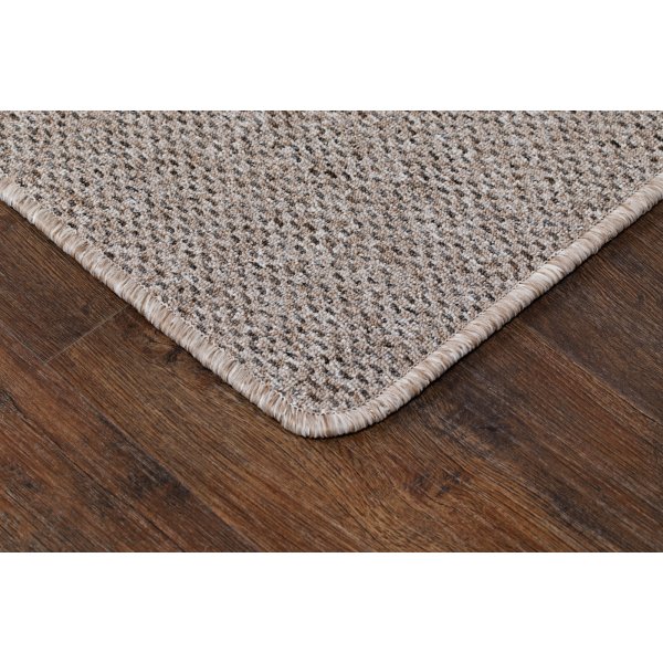 Flachgewebter Zeus-Teppich Natur Flachgewebter Zeus-Teppich Natur