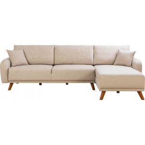 Kronos 2 Schlafsofa Creme