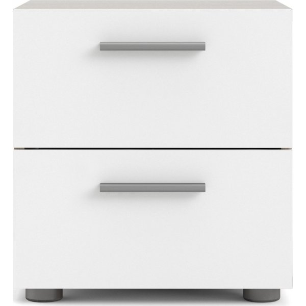 Pepe Nachttisch - Eiche/weiß Pepe Nachttisch - Eiche/weiß