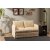 Saga 2-Sitzer-Schlafsofa - Creme