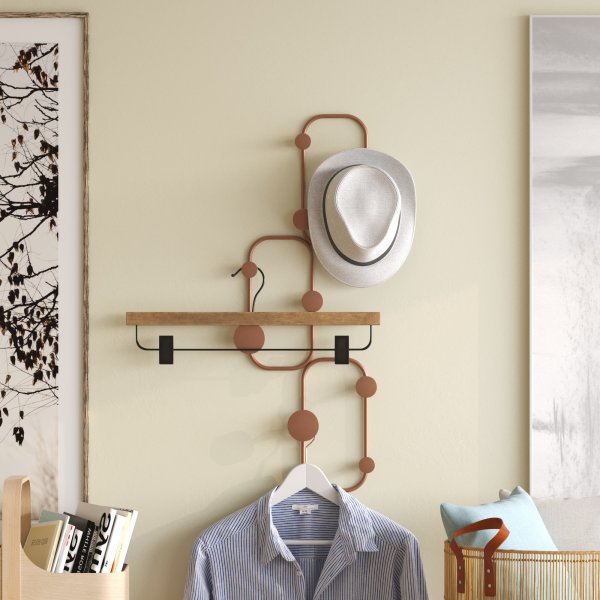 Lizzard Kleiderb�gel - Kupfer