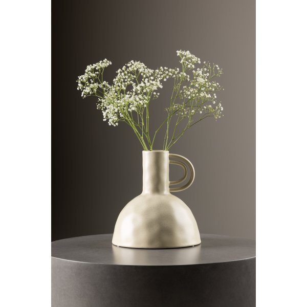 Vivi Vase - Beige/Schwarz Vivi Vase - Beige/Schwarz