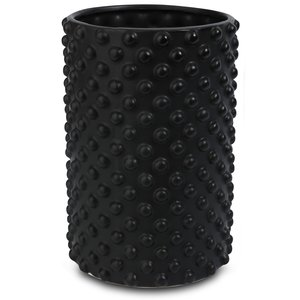 Vase Bubbel H22 cm - schwarz