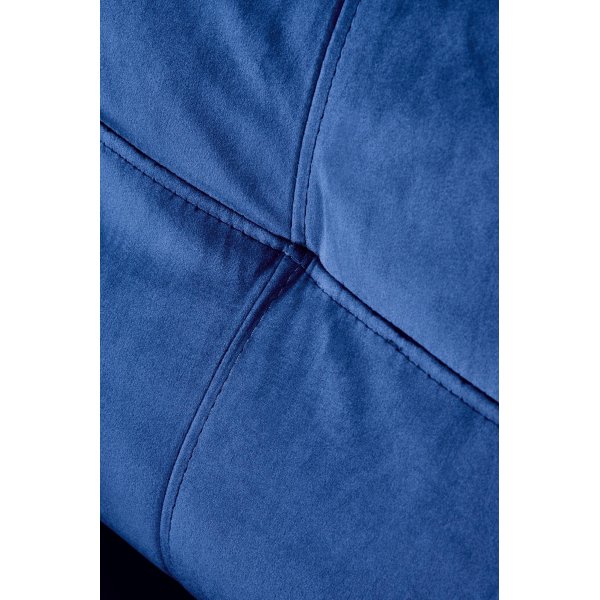 Gunvor Liegesessel aus blauem Samt Gunvor Liegesessel aus blauem Samt