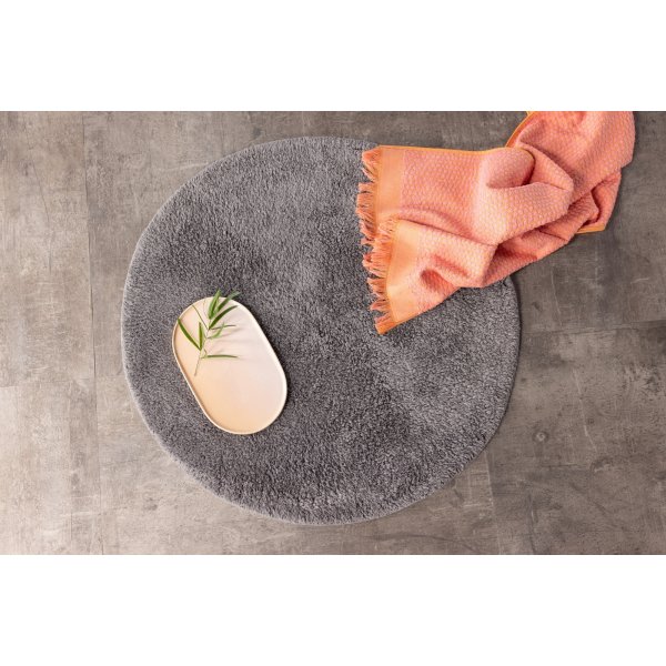 Valle Teppich �60 cm - Dunkelgrau