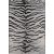 Domani Tiger flach gewebter Teppich Silber - 160 x 230 cm