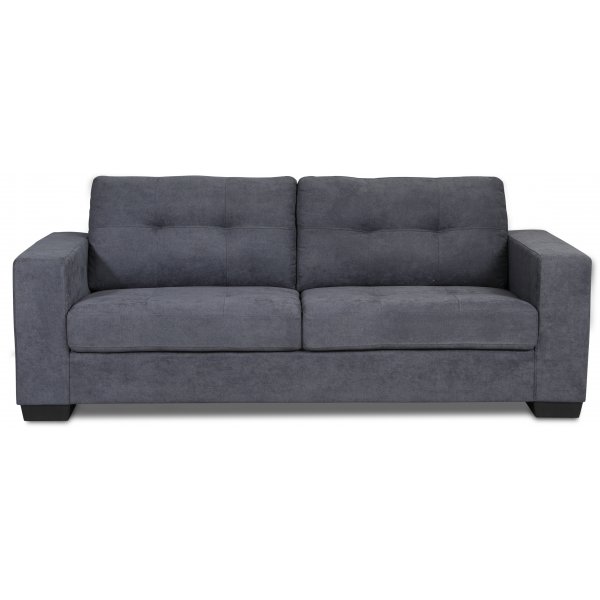 Friday 3-Sitzer-Sofa - Graue Chenille