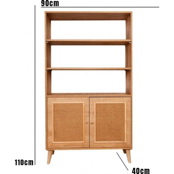 Jota Bücherregal - Eiche Jota Bücherregal - Eiche