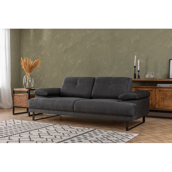 Mustang 2-Sitzer-Sofa - Anthrazit